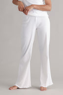 Long Pants Pointelle White | Hey Honey & Active Wear