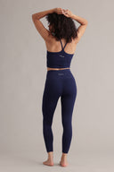 Leggings Cropped Always Dressed Baritone Blue | Hey Honey & Active Wear