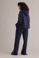 Cozy Hoodie Long Cuffs Baritone Blue | Hey Honey & Active Wear