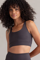 Criss-Cross Bra Grey | Hey Honey & Active Wear
