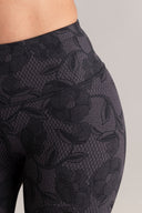 Leggings Cropped Dark Lace | Hey Honey & Active Wear