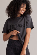 T-Shirt Balance Black Whole | Hey Honey & Active Wear