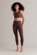 Leggings Cropped Always Dressed Soft Brown | Hey Honey & Active Wear