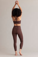 Criss-Cross Bra Always Dressed Soft Brown | Hey Honey & Active Wear