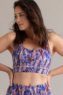Racerback Bra Brushstroke | Hey Honey & Active Wear