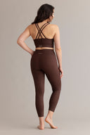 Criss-Cross Bra Always Dressed Soft Brown | Hey Honey & Active Wear