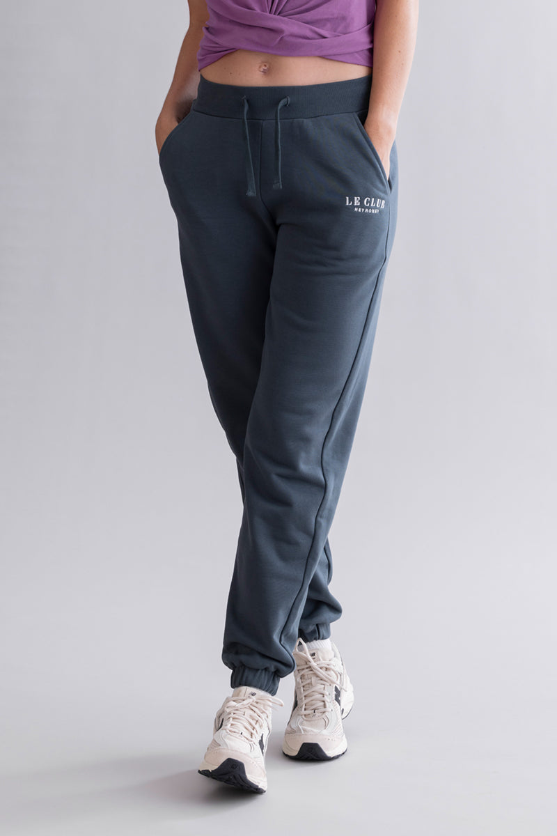 Cuff Sweat Pants Le Club Teal | Hey Honey & Active Wear
