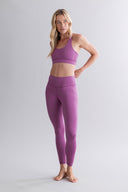 Leggings Cropped Striking Purple | Hey Honey & Active Wear