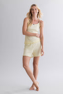 Shorts Pointelle Pastel Yellow | Hey Honey & Active Wear