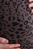 Maternity Leggings Mono Leo Soft Brown | Hey Honey & Active Wear