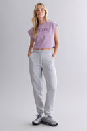 Cropped Shirt Mauve | Hey Honey & Active Wear