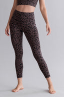 Leggings Cropped Mono Leo Soft Brown | Hey Honey & Active Wear