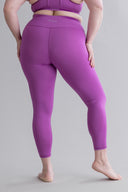 Leggings Cropped Striking Purple | Hey Honey & Active Wear