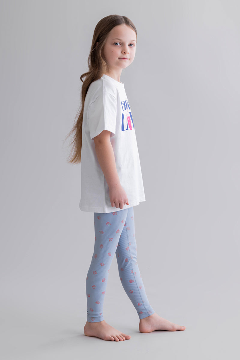 Kids T-Shirt Love White | Hey Honey & Active Wear