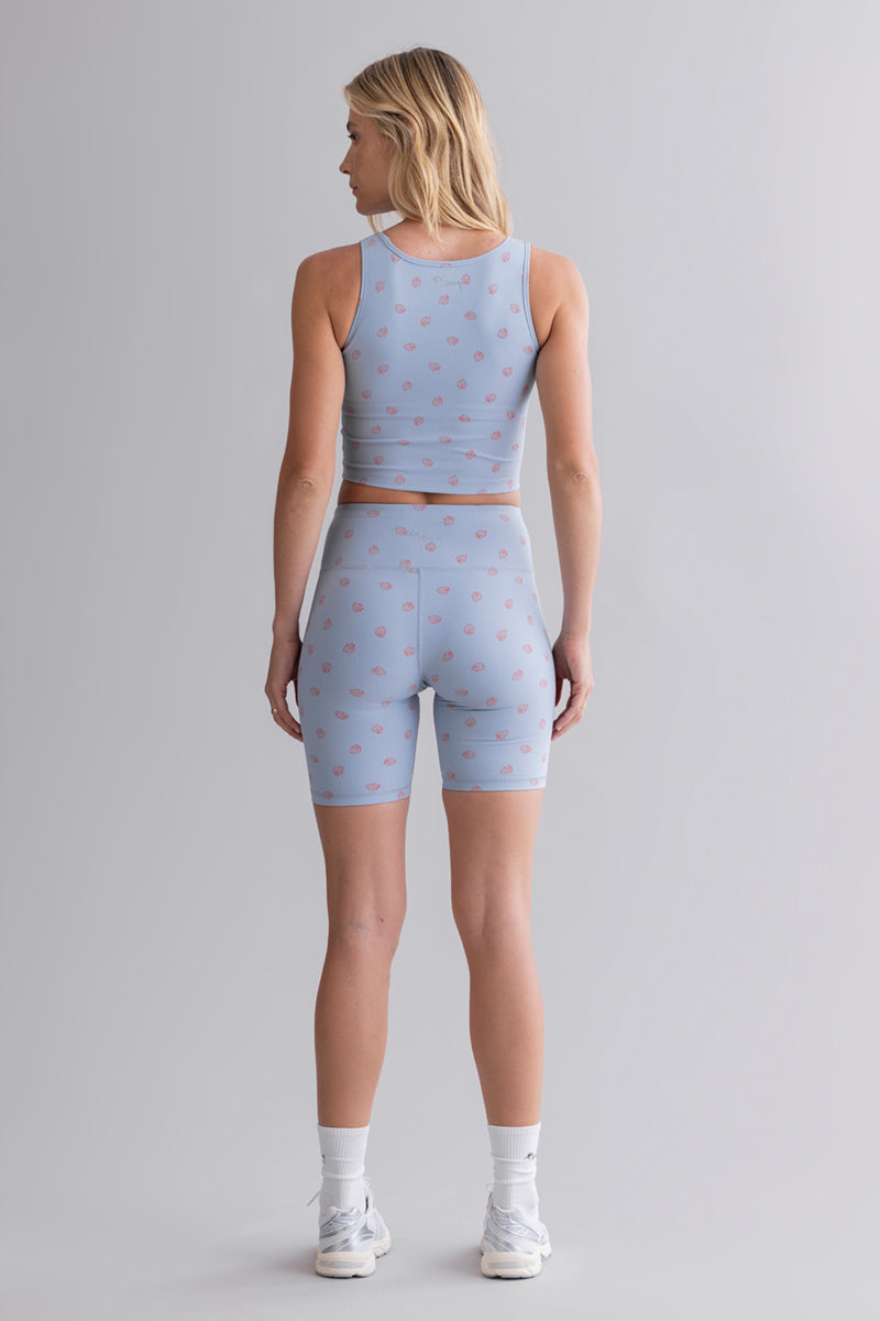 High-Rise Biker Ribbed Juicy | Hey Honey & Active Wear