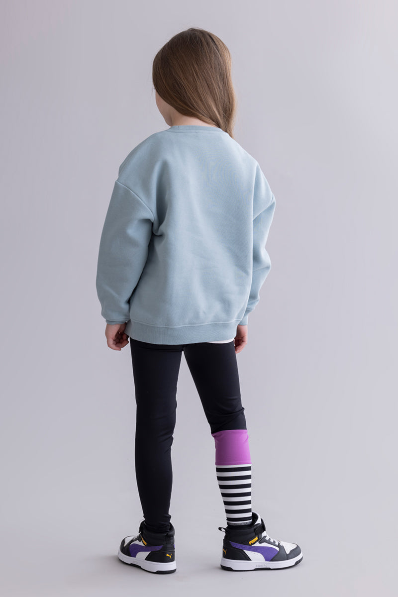Kids Sweater Le Club Slate | Hey Honey & Active Wear