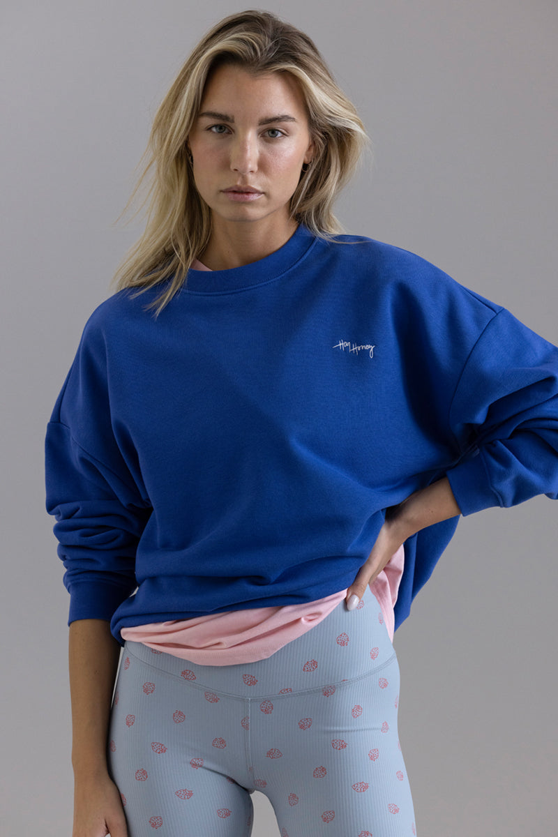 Sweater Royal Blue | Hey Honey & Active Wear