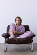 Cuff Sweat Pants Mauve | Hey Honey & Active Wear