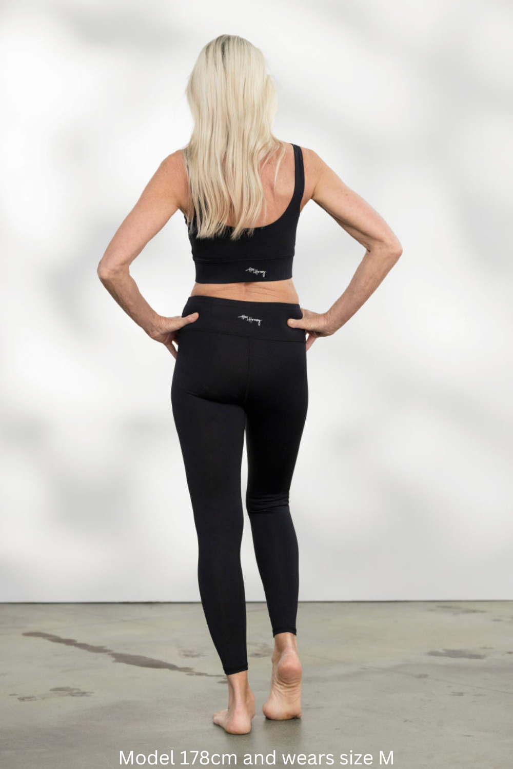 Cropped Leggings Black | Hey Honey Yoga & Active Wear