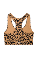 Racerback Bra Leo Biscuit | Hey Honey Yoga & Active Wear
