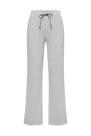 Long Pants Pointelle Grey Melange | Hey Honey & Active Wear