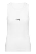 Rib Tank White | Hey Honey & Active Wear