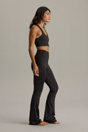 Leggings Flared Leo Dark Brown | Hey Honey & Active Wear
