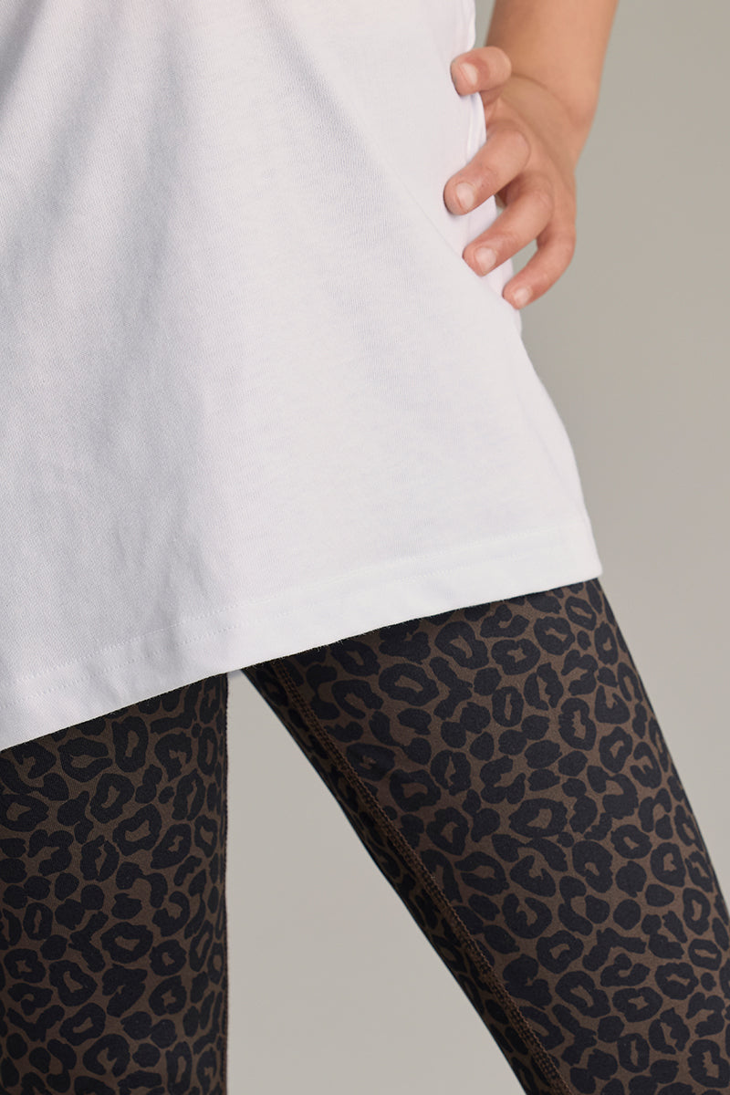 Kids Leggings Leo Dark Brown | Hey Honey & Active Wear