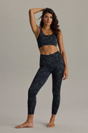 Cropped Palm Teal Set | Hey Honey & Active Wear