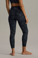 Leggings Cropped Palm Teal | Hey Honey & Active Wear
