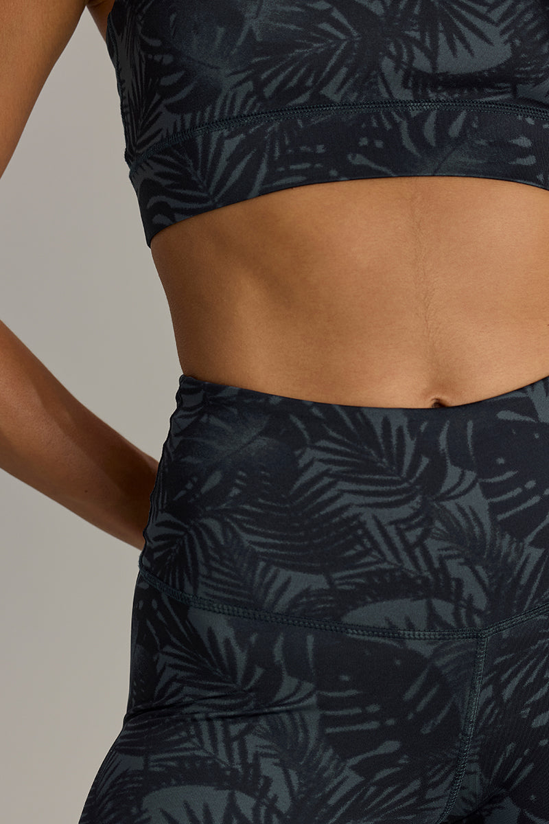 Criss-Cross Bra Palm Teal | Hey Honey & Active Wear