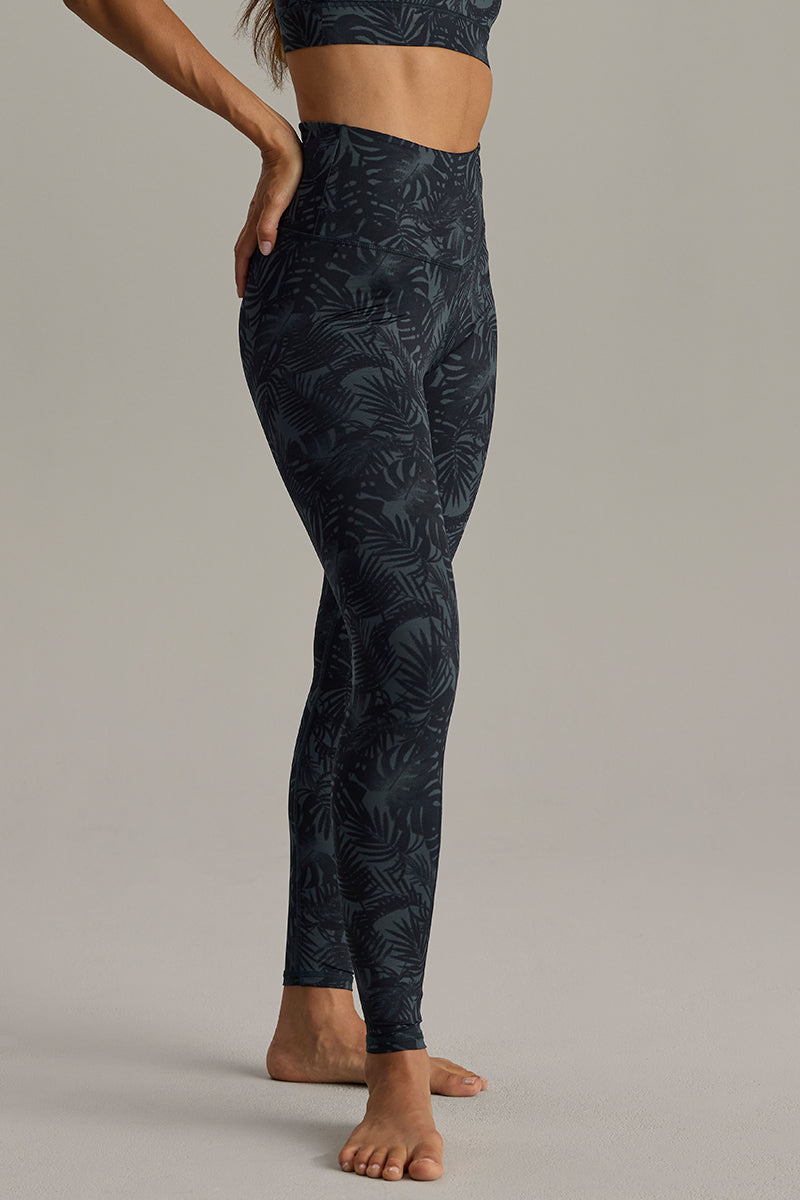 Leggings Palm Teal | Hey Honey & Active Wear