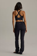 Cross Bustier Cotton Touch Black | Hey Honey & Active Wear