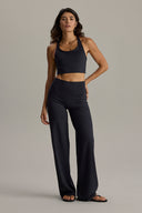 Wide Leggings Cotton Touch Black | Hey Honey & Active Wear
