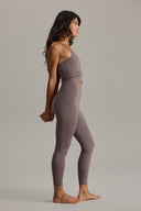 Leggings Cropped Cotton Touch Taupe | Hey Honey & Active Wear