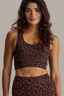 Leggings Leo Chocolate | Hey Honey Yoga & Active Wear