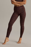 Leggings Leo Chocolate | Hey Honey Yoga & Active Wear