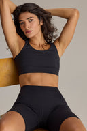 Criss-Cross Bra Cotton Touch Black | Hey Honey & Active Wear