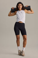 Cropped Top White | Hey Honey Yoga & Active Wear