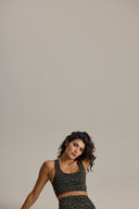 Racerback Bra Leo Forest | Hey Honey & Active Wear