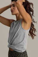 Cropped Top Grey Melange | Hey Honey & Active Wear