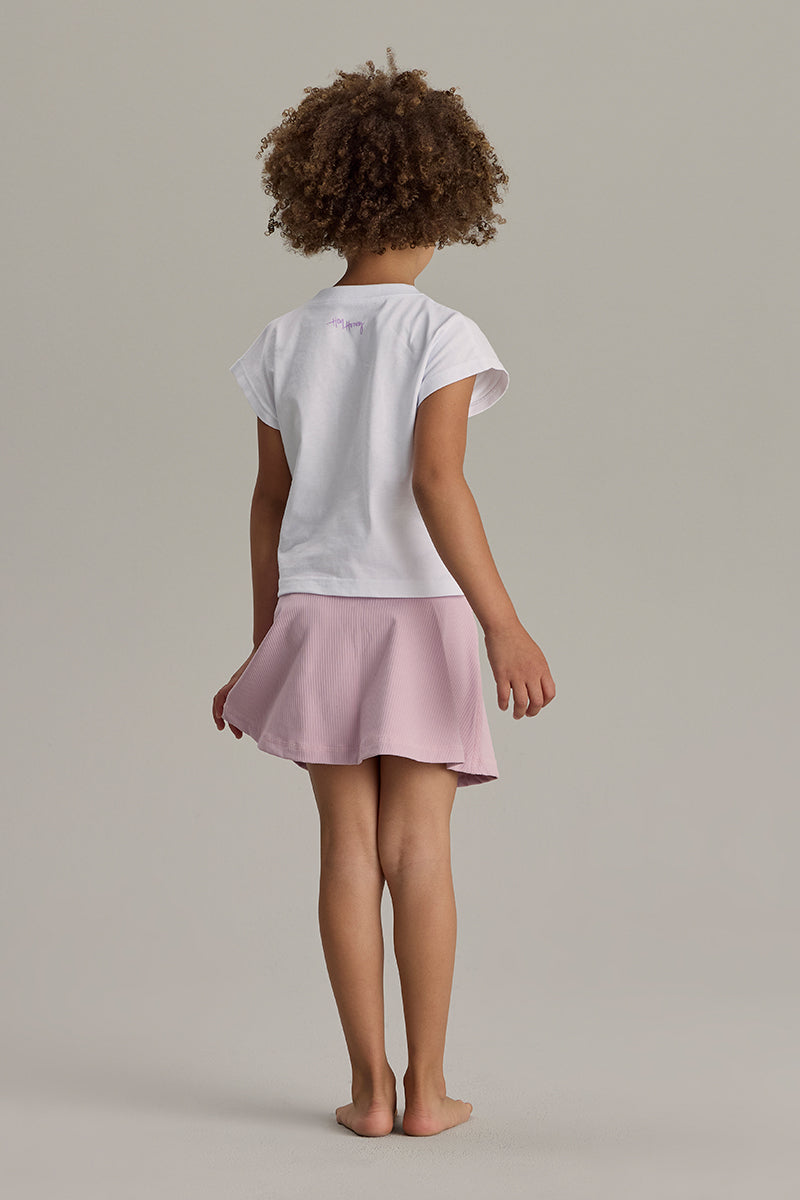 Kids Skort Dawn Pink | Hey Honey & Active Wear