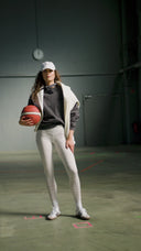 Leggings Feather White