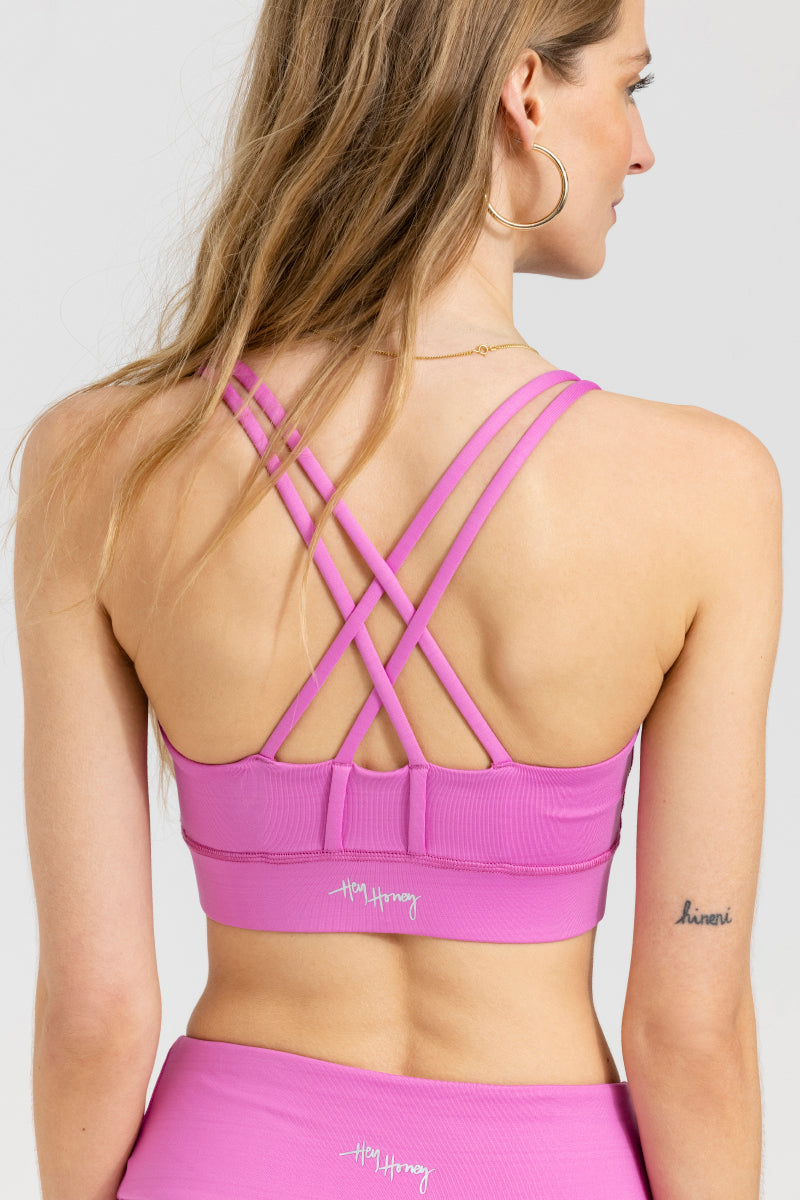 Super Pink Set | Hey Honey Yoga & Active Wear